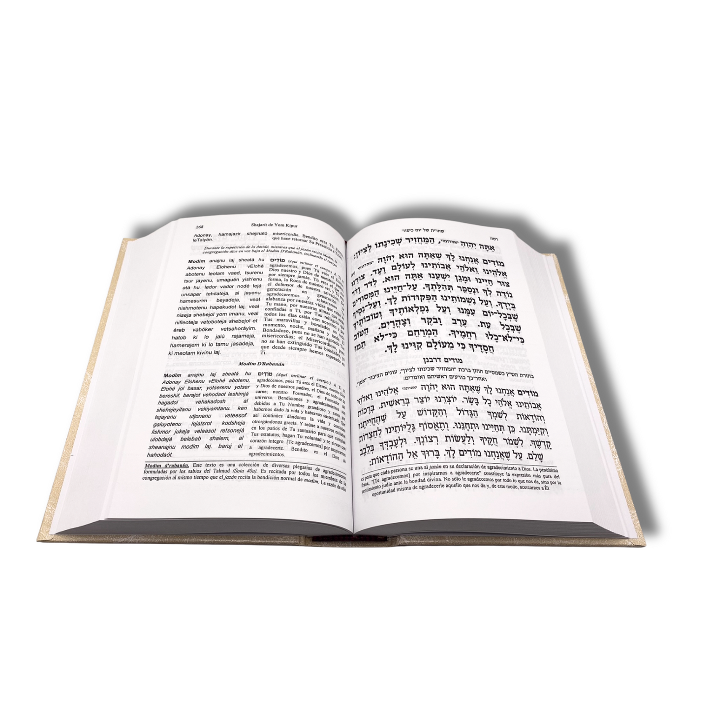 Libro De Rezos Majzor Yom Kipur Hebreo Español Fonética