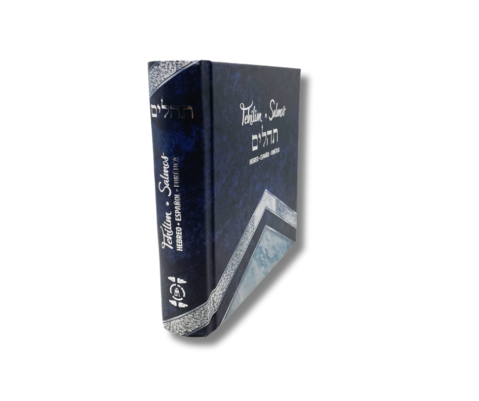 Libro De Salmos Tehilim Hebreo Español Y Fonética Tapa Dura